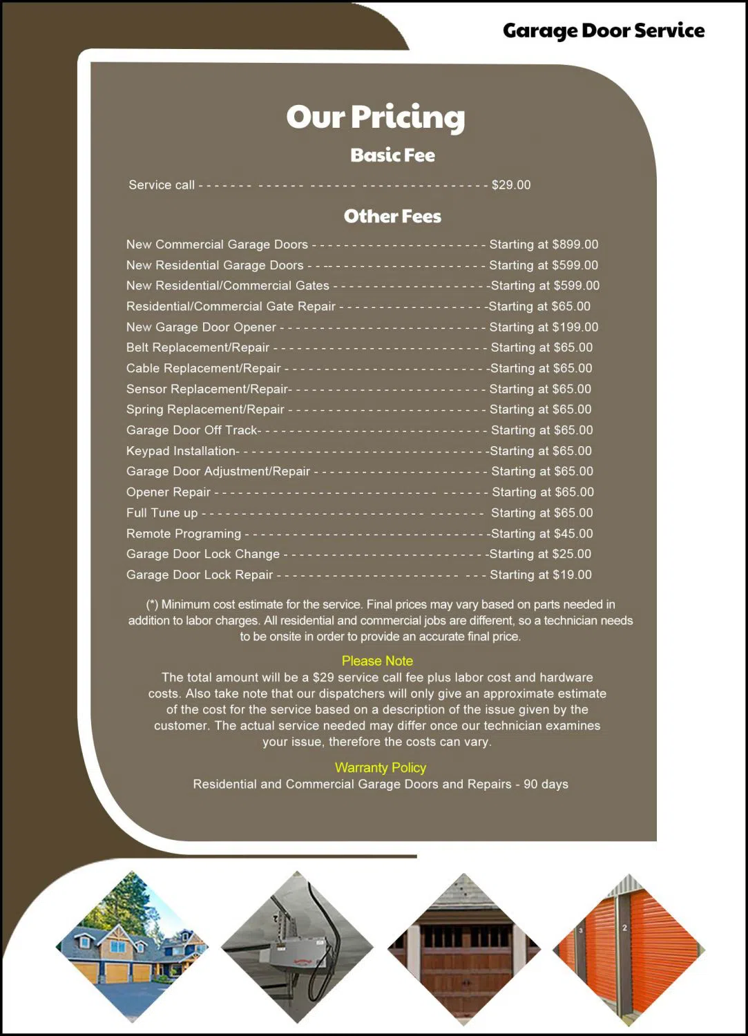 State Garage Doors Houston, TX 713-730-2938